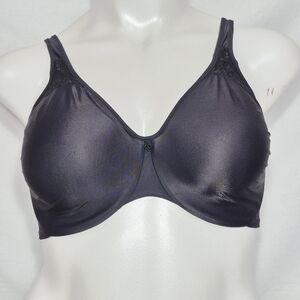 40DDD Bali 3385 Passion for Comfort Minimizer Underwire Bra Black NWT